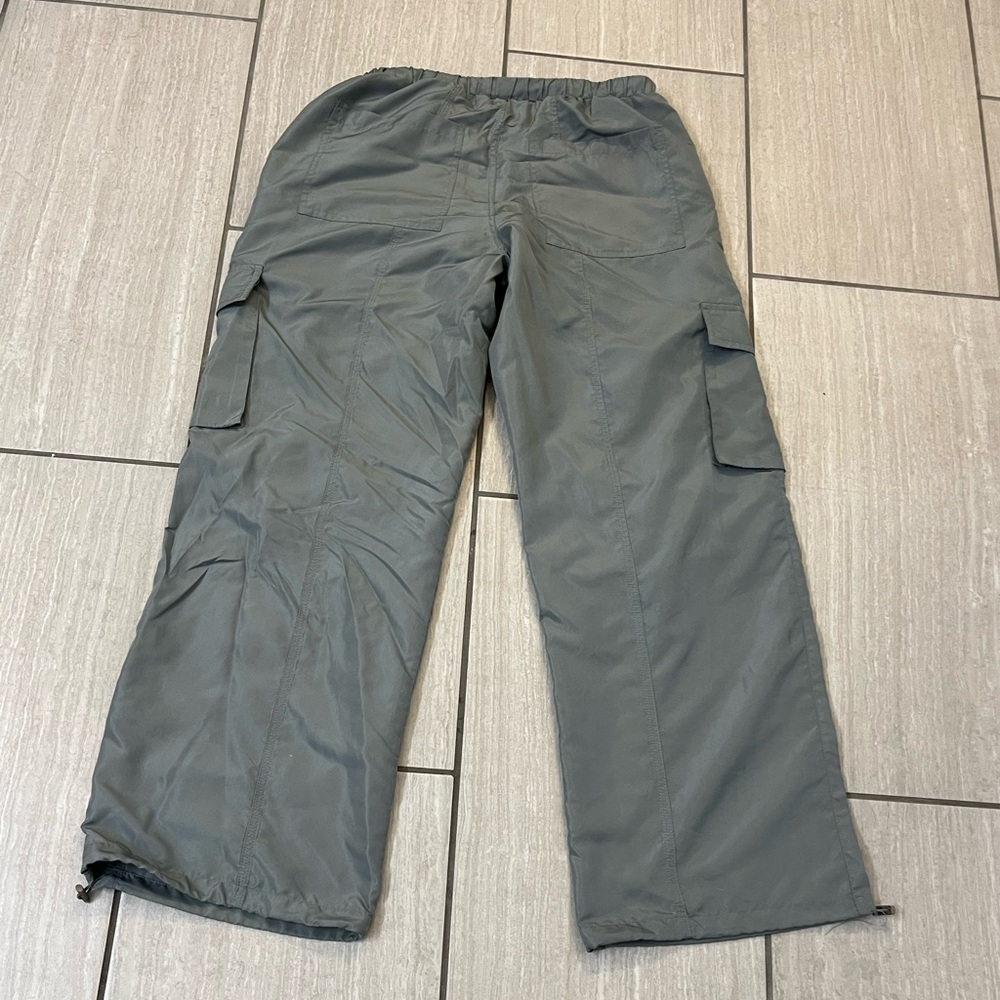 Emerson Lang Women’s Cargo Pants in Gray - Functional Pocket Utility